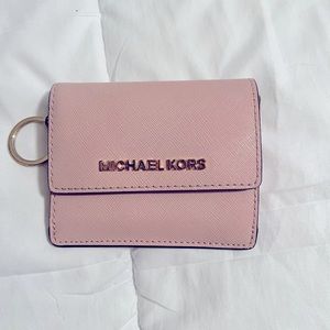 Michael Kors coin/card keychain